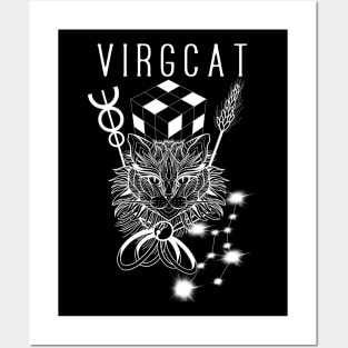 Zodiacat - a zodiac cattery: virgo Posters and Art